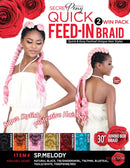 Seduction Secret Pony Jumbo Box Braid Style Quick Feed-In Braid SP.MELODY | Loc & Lovely Beauty Supply