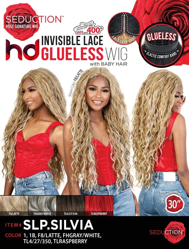 Seduction Rose Signature Glueless HD Invisible Lace Part Wig SLP.SILVIA | Loc & Lovely Beauty Supply