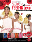 Seduction Secret Pony Quick Feed-In Braid SP.MEGARA | Loc & Lovely Beauty Supply