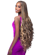Bobbi Boss Knotless Pre-Stretched Braid 3X FRENCH CURL 28" | Loc & Lovely Beauty Supply