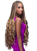Bobbi Boss Knotless Pre-Stretched Braid 3X FRENCH CURL 28" | Loc & Lovely Beauty Supply