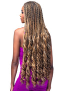 Bobbi Boss Knotless Pre-Stretched Braid 3X FRENCH CURL 28" | Loc & Lovely Beauty Supply