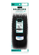 Bobbi Boss Indi Remi Human Hair Seamless Crochet Braid KINKY STRAIGHT 18" | Loc & Lovely Beauty Supply