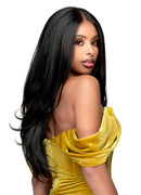 Bobbi Boss Miss Origin Human Hair Blend 13x4 Full Hand-Tied Lace Wig FLB002 LAUREN | Loc & Lovely Beauty Supply