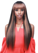Bobbi Boss Long Straight Bang Premium Synthetic Wig M405 JUNIPER | Loc & Lovely Beauty Supply