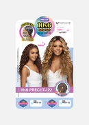 Vivica A Fox 10x6 PreCut HD Lace Deep Wave Wig 25" Wet Look PRECUT-122 | Loc & Lovely Beauty Supply