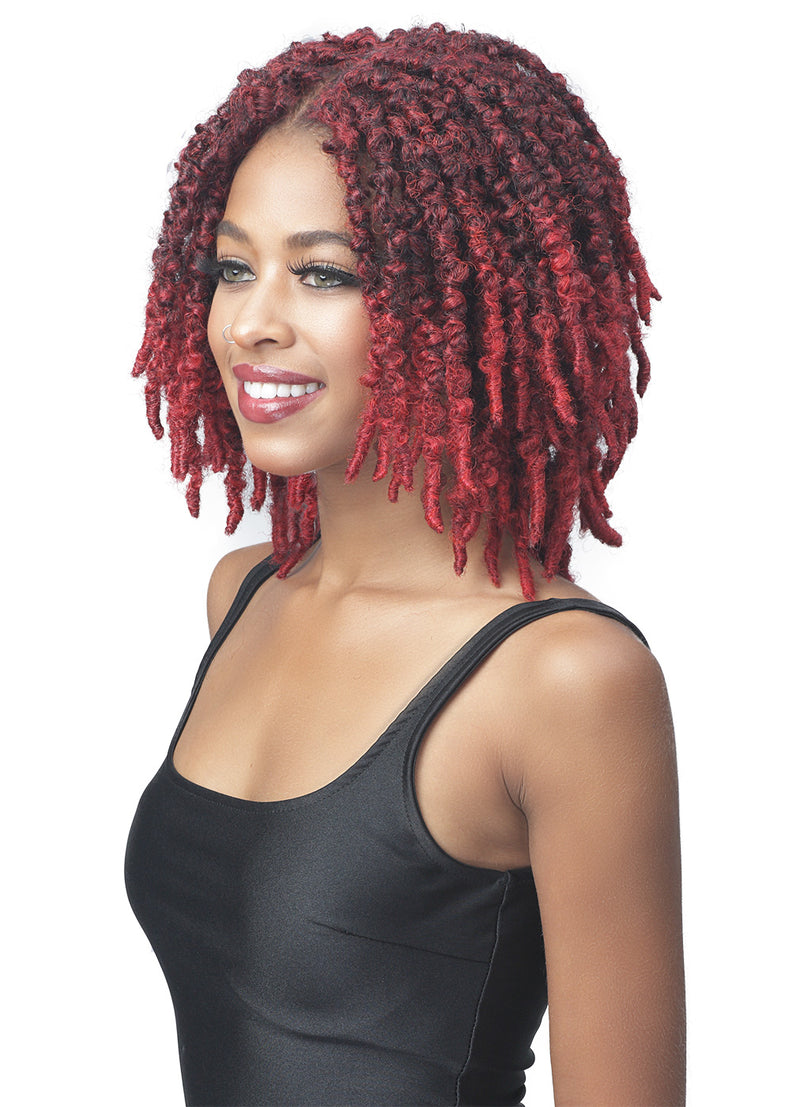 Bobbi Boss Braided 4x4 Deep Lace Front Wig MLF613 CALIF LOCS 12