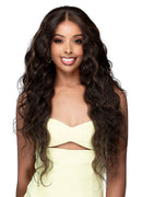 Bobbi Boss Miss Origin Human Hair Blend 13x4 Full Hand-Tied Lace Wig FLB001 RAVEN | Loc & Lovely Beauty Supply