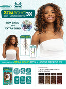 Bobbi Boss Crochet Braids Xtra Boho Box Loose Deep 10 3X