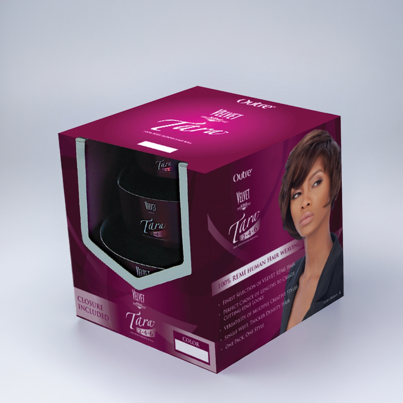 Outre Velvet Remi TARA 2-4-6 100% Remi Human Hair Weave