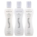 BioSilk Silk Therapy 3PCS Set 7oz Shampoo, 7oz Conditioner, 7oz Original Treatment | Loc & Lovely Beauty Supply