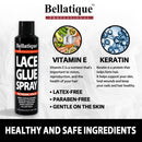BELLATIQUE Lace Glue Spray Wig Adhesive Extreme Hold | Loc & Lovely Beauty Supply