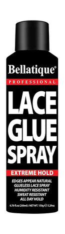 BELLATIQUE Lace Glue Spray Wig Adhesive Extreme Hold