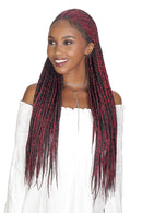 ZURY SiS Diva Synthetic 30" Long Braided Lace Front Wig FULANI BOX 30" | Loc & Lovely Beauty Supply