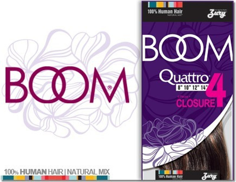 ZURY Boom Quattro Human Hair Mix Weaving Hair SPANISH WAVE | Loc & Lovely Beauty Supply