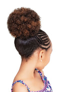 FEMI Blossom Kids Drawstring Synthetic Hair Bun AFRO PUFF | Loc & Lovely Beauty Supply