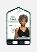 Vivica A Fox Pure Comfort Cap Brazilian Remi Human Hair Wig AMBER