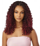 Outre Airtied Human Hair Blend Fully Hand-Tied 13x6 HD Lace Front Wig DOMINICAN CURLY 22 | Loc & Lovely Beauty Supply