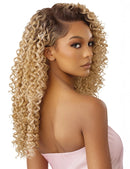 Outre Airtied Human Hair Blend Fully Hand-Tied 13x6 HD Lace Front Wig DOMINICAN CURLY 22 | Loc & Lovely Beauty Supply