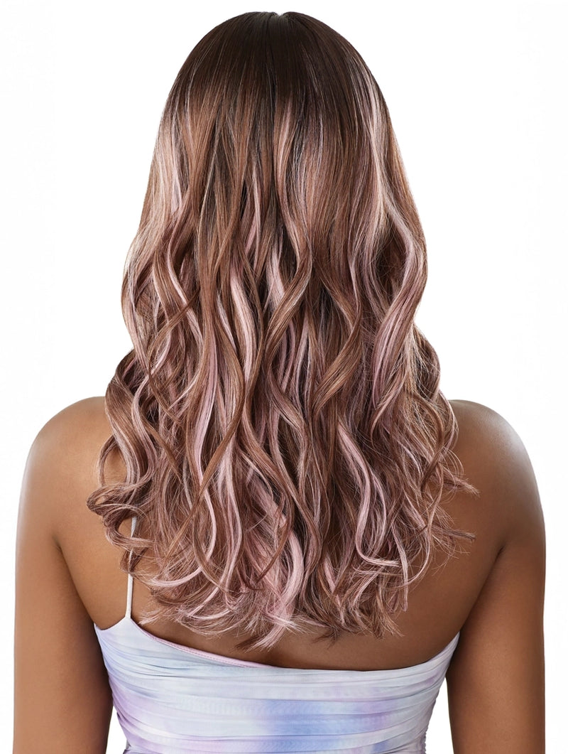 Outre Airtied Human Hair Blend Fully Hand-Tied 13x6 HD Lace Front Wig NATURAL WAVE 20 | Loc & Lovely Beauty Supply