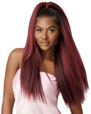 Outre Airtied Human Hair Blend Fully Hand-Tied 13x6 HD Lace Front Wig PERM YAKI 26" | Loc & Lovely Beauty Supply