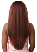 Outre Airtied Human Hair Blend Fully Hand-Tied 13x6 HD Lace Front Wig PERM YAKI 26" | Loc & Lovely Beauty Supply