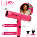 Hot & Hotter Ceramic Turbo 3000 Hair Dryer | Loc & Lovely Beauty Supply