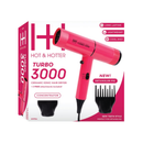 Hot & Hotter Ceramic Turbo 3000 Hair Dryer | Loc & Lovely Beauty Supply