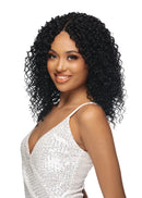 Black Rose Human Hair Crochet Extension WATER WAVE | Loc & Lovely Beauty Supply