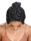 ZURY SiS Synthetic Lace Front Wig Hand-Tied Full Circle Moon Part Wig BYD MP-LACE H FAB | Loc & Lovely Beauty Supply