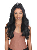 ZURY SiS Synthetic Lace Front Wig Hand-Tied Full Circle Moon Part Wig BYD MP-LACE H FAB | Loc & Lovely Beauty Supply