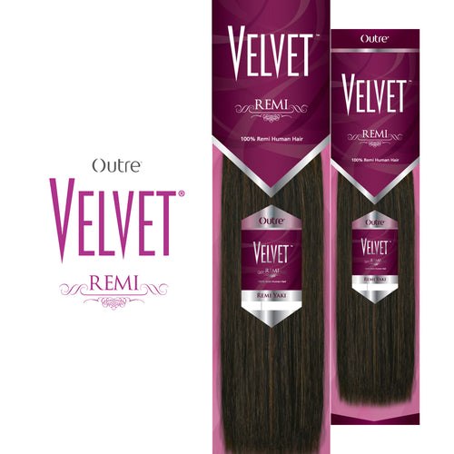 Outre Velvet REMI Yaki 100% Human Hair Weave | Loc & Lovely Beauty Supply