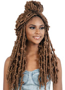 Motown Tress Synthetic Crochet Braid 2X BUTTERFLY FAUX LOCS 18" | Loc & Lovely Beauty Supply
