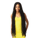 Sensationnel Cloud9 4x4 Braided Lace Wig DISTRESSED LOCS 40" | Loc & Lovely Beauty Supply