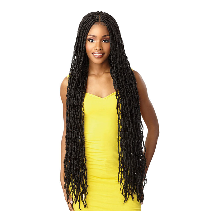 Sensationnel Cloud9 4x4 Braided Lace Wig DISTRESSED LOCS 40" | Loc & Lovely Beauty Supply