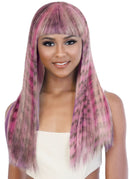 Motown Tress Synthetic Color Print Wig CHEETAH24 | Loc & Lovely Beauty Supply