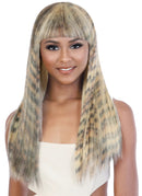 Motown Tress Synthetic Color Print Wig CHEETAH24 | Loc & Lovely Beauty Supply