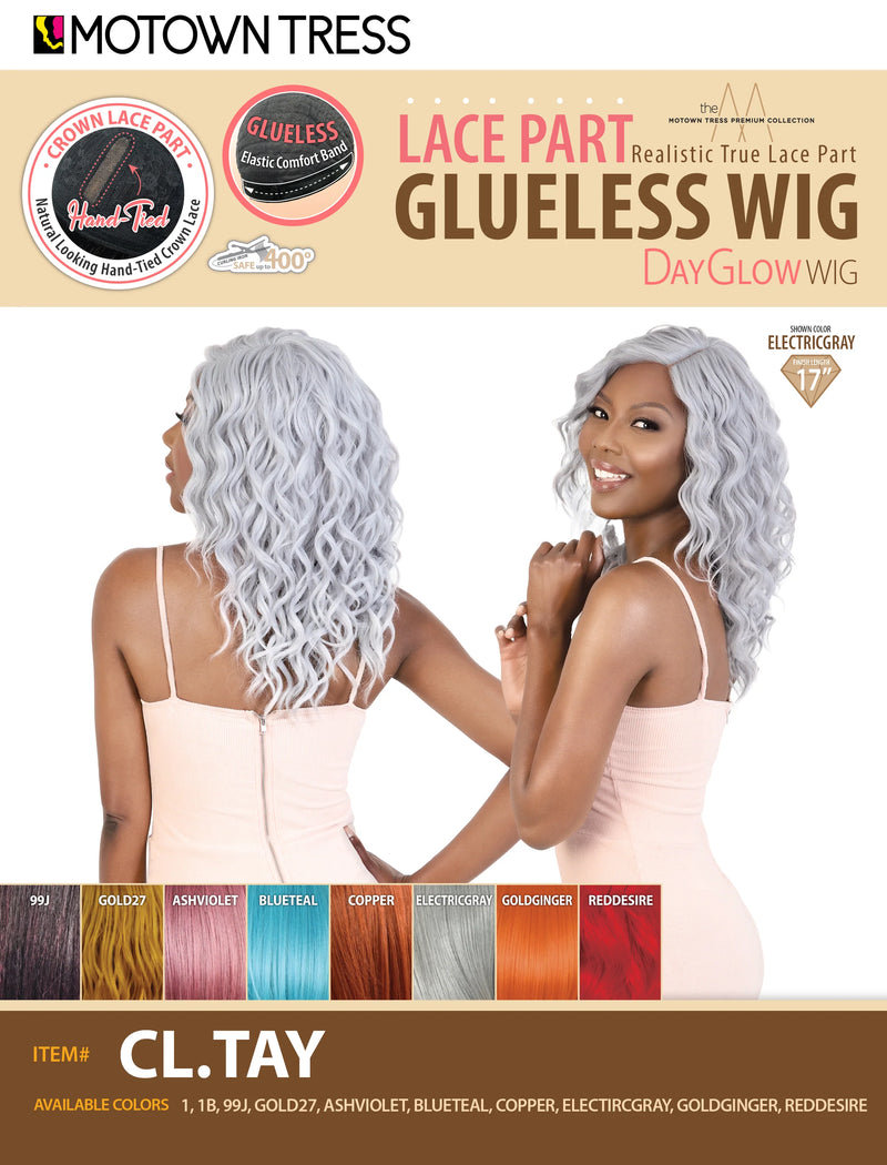 Motown Tress Day Glow Glueless Crown Lace Part Wig CL.TAY | Loc & Lovely Beauty Supply