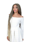 ZURY SiS Diva Synthetic 38" Long Braided Lace Front Wig BOX BRAID 38