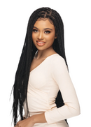Vivica A Fox Hair Collection Knotless Box Braid 34" Full Lace Front Wig FLB140-BOX34 | Loc & Lovely Beauty Supply