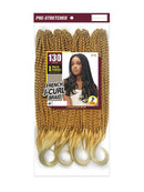 Zury 1-Pack Finish Synthetic French J-Curl Braid | Loc & Lovely Beauty Supply