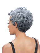 ZURY SiS Ms Wisdom Salt and Pepper Lace Part Wig WISDOM 302 | Loc & Lovely Beauty Supply