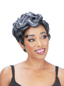 ZURY SiS Ms Wisdom Salt and Pepper Lace Part Wig WISDOM 302 | Loc & Lovely Beauty Supply