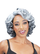 ZURY SiS Ms Wisdom Salt and Pepper Lace Part Wig WISDOM 303 | Loc & Lovely Beauty Supply