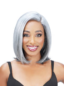 ZURY SiS Ms Wisdom Salt and Pepper Lace Part Wig WISDOM 304 | Loc & Lovely Beauty Supply