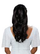Sensationnel Glamora Glueless Pre-Styled 13x4 HD Lace Half-Up Ponytail Lace Front Wig GLAM UNIT 1 | Loc & Lovely Beauty Supply