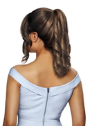 Vivica A Fox Pre-Styled Romance Curl Ponytail Lace Front Wig 14" HAZEL | Loc & Lovely Beauty Supply