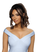 Vivica A Fox Pre-Styled Romance Curl Ponytail Lace Front Wig 14" HAZEL | Loc & Lovely Beauty Supply