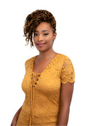 FEMI Human Hair Afro Puff Bulk Hair 10" (Pack of 4) | Loc & Lovely Beauty Supply