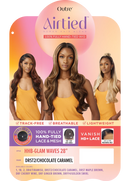 Outre Airtied Human Hair Blend Fully Hand-Tied 13x6 HD Lace Front Wig GLAM WAVES 28 | Loc & Lovely Beauty Supply